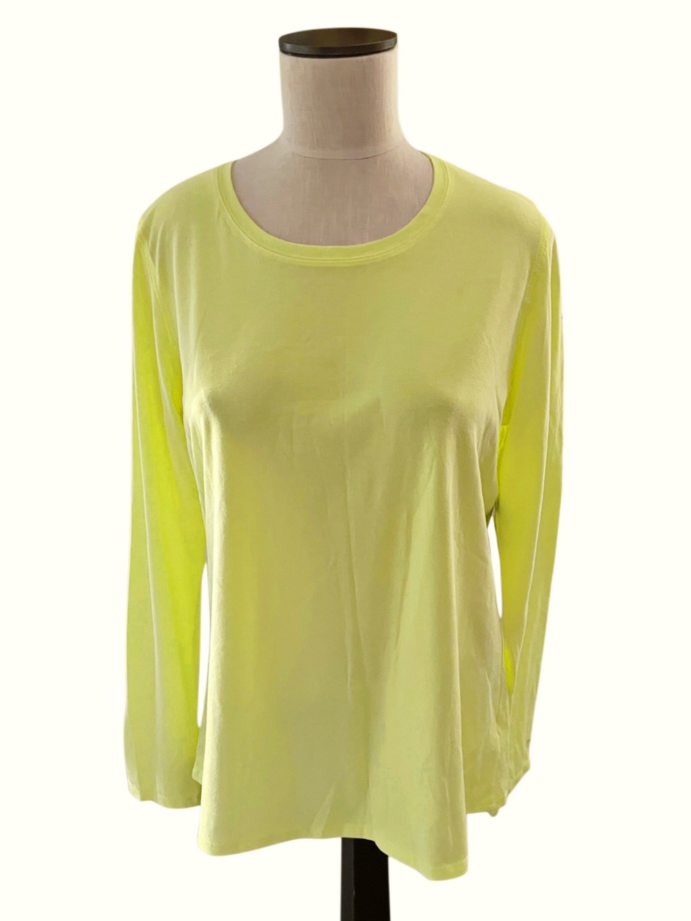 Columbia Omni-Shade Women’s Yellow Long Sleeve Crewneck Top Sz XL/TG